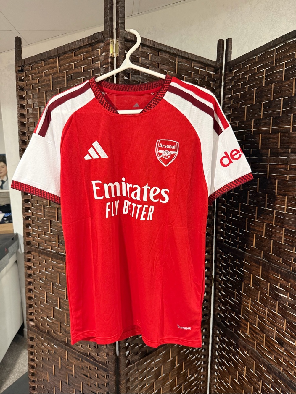 Arsenal Red Home 2027 Soccer Jersey